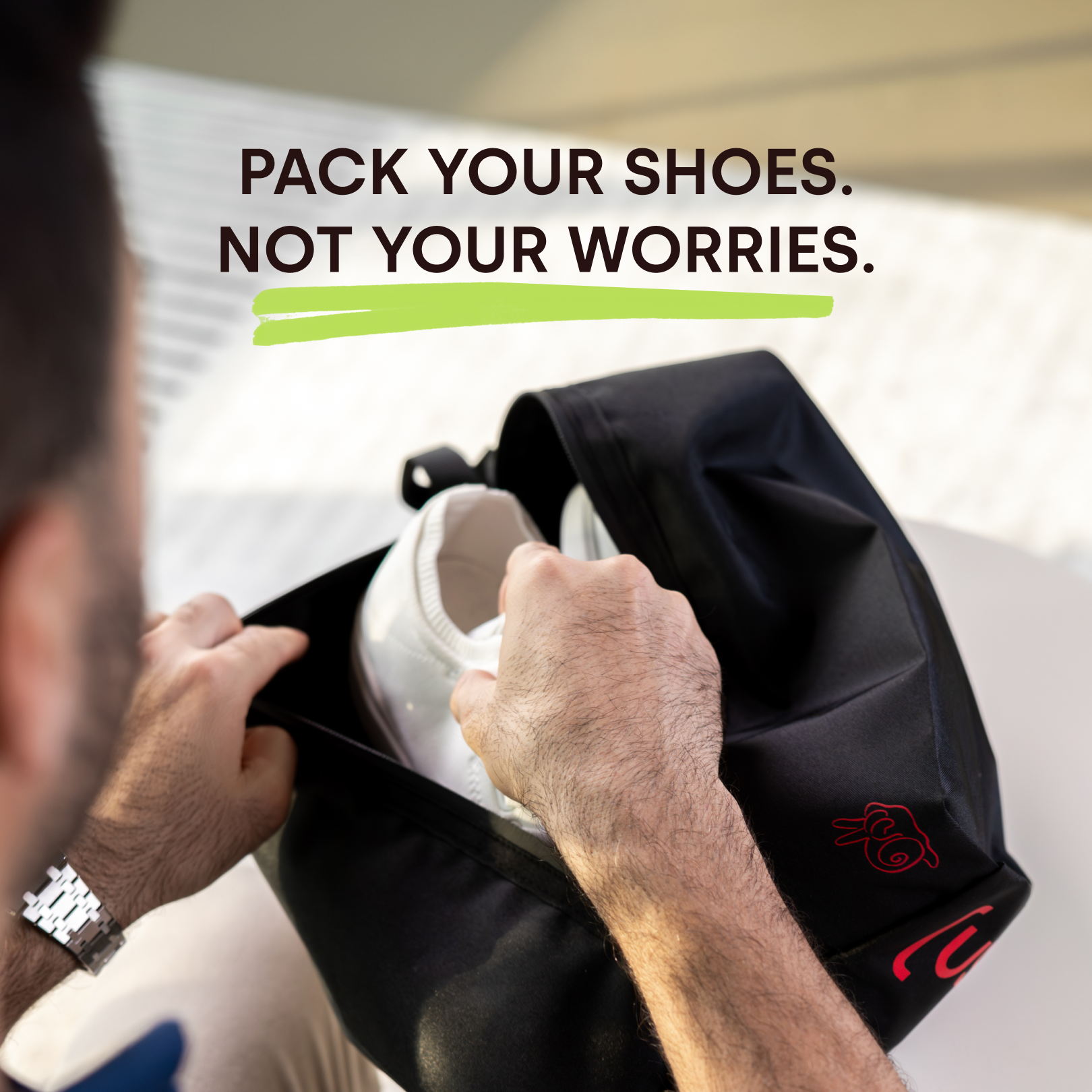 Lightweight Shoe Bag (Water-resistant)