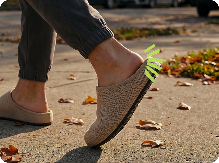 EXTRA HEEL CUSHIONING