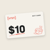 [vrsn] $10 gift card