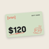 [vrsn] $120 gift card